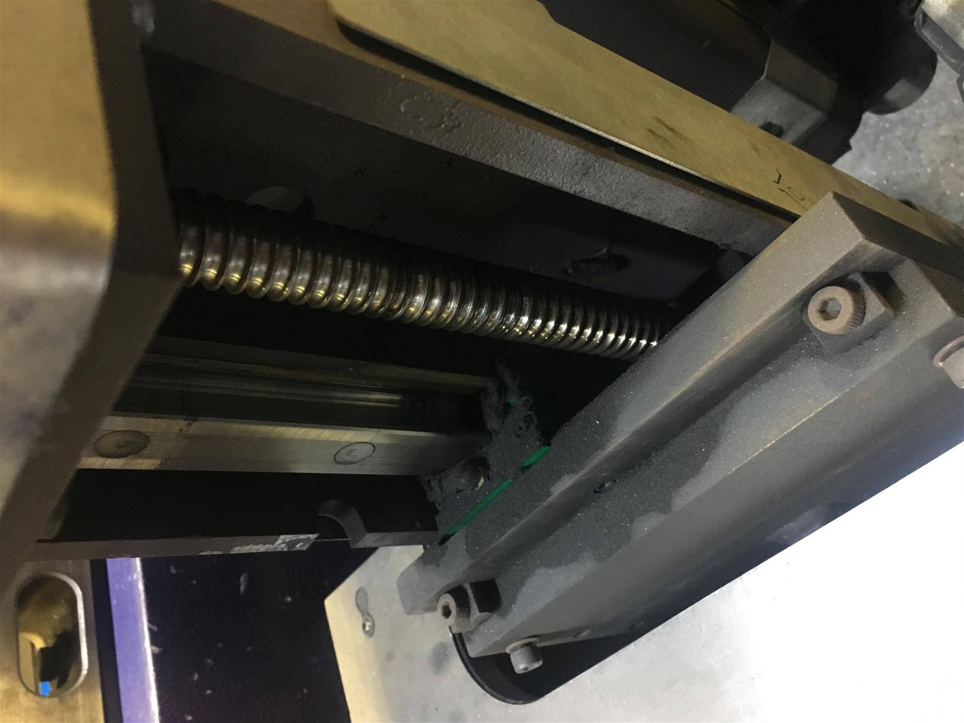 Bystronics R-Axis Ball Screw and Linear Way Guide Rail